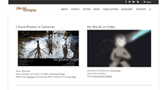Desktop Screenshot of davidolimpio.com